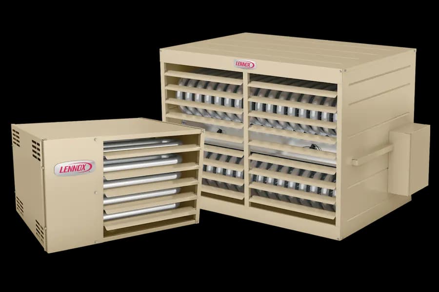 Lennox LF25 gas-fired commercial unit heater