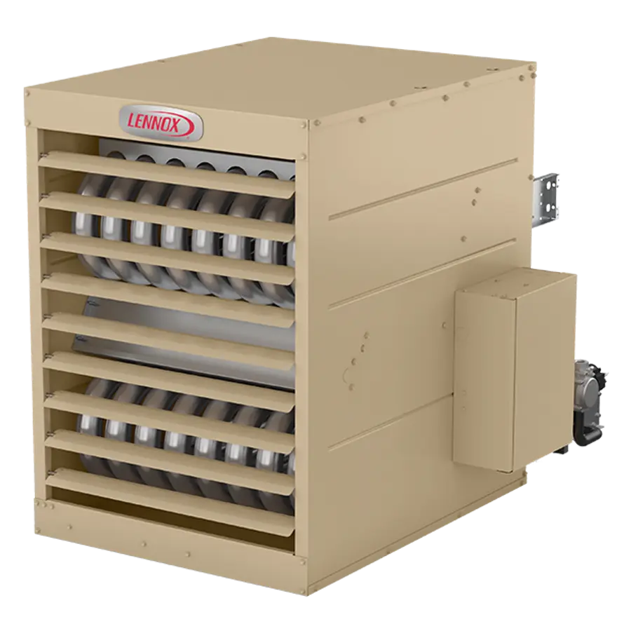Lennox LS25 separated-combustion commercial unit heater